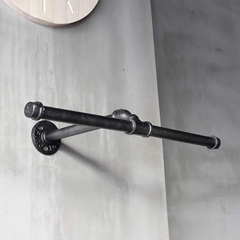 American Rural loft industrial style hanger hook water pipe rack wall decorative water pipe hanger