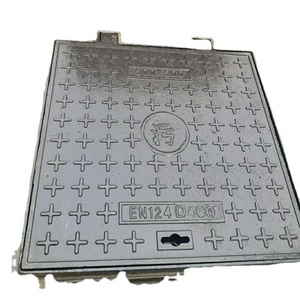 square composite manhole cover EN124 D400/plastic manhole cover/waterproof manhole cover