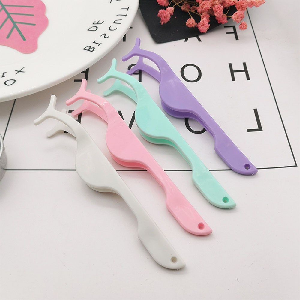 Customized Logo Eyelash Tweezers Colorful Rounded Pink Rose Gold Steel Eye Lash Tweezers with Volume Tip Private Label Bulk