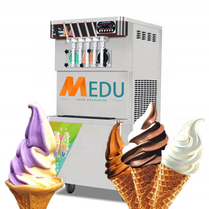 Desktop 5 Mixed flavours CE Rohs ETL soft ice cream maker/frozen yogurt ice cream machine price