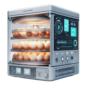 Poultry Farm Use Dual Power 130 Eggs Hatching Automatic Egg Incubator