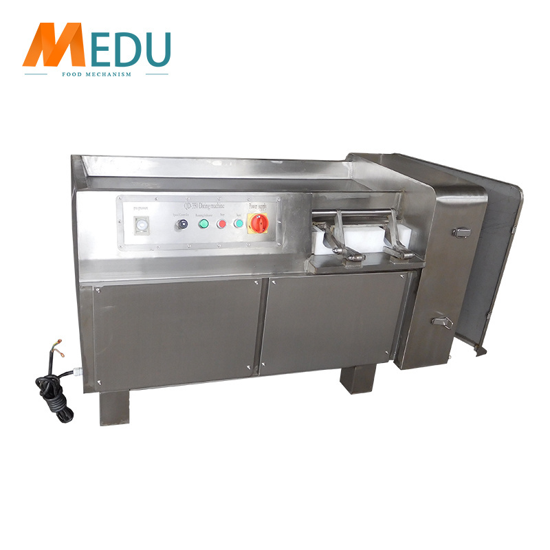 QD350 550 frozen meat dicer cube cutting machine meat dicer and slice machines