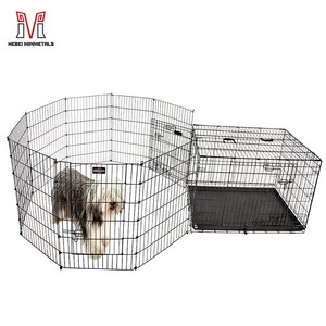 Heavy Panel Metal Portable Big Foldable Outdoor Pet Large Play Pen Dog Playpen Fence For Dog