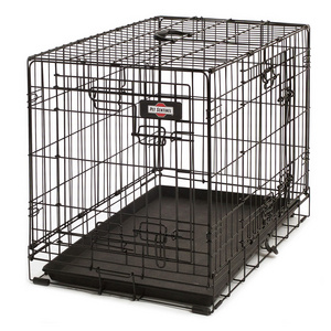 Durable XL Dog Kennel Wire Foldable Powder Coated Dog House Metal Crate Cage Pet Enclosure For Animals