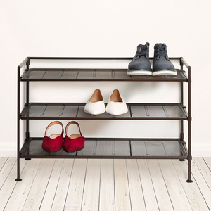 Rack Storage Shoe Organizer Holds Hot Selling Multi-layer Metal Shoe Rack Shelf Living Room Furniture Modern Iron