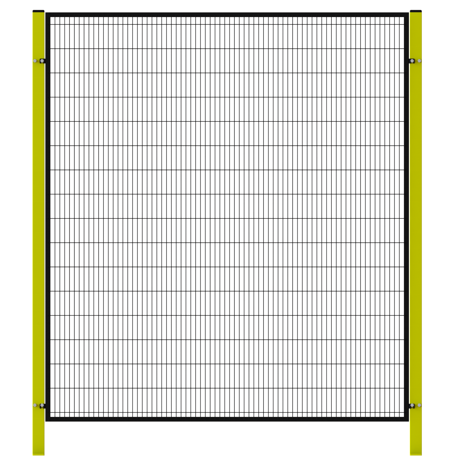 METALTEC machine guard safety fence panel machine guarding fencing framed 6'height quick-assembly