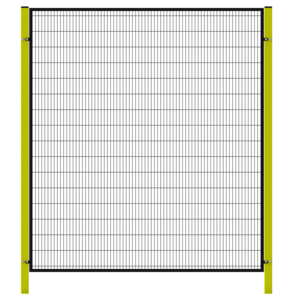 METALTEC machine guard safety fence panel machine guarding fencing framed 6'height quick-assembly