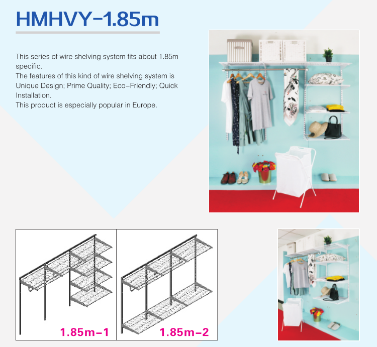 CLOSETART Hot Sale Portable Clothing Rack Walkin Hanging Closets Storage Wardrobe Organiser Cabinets