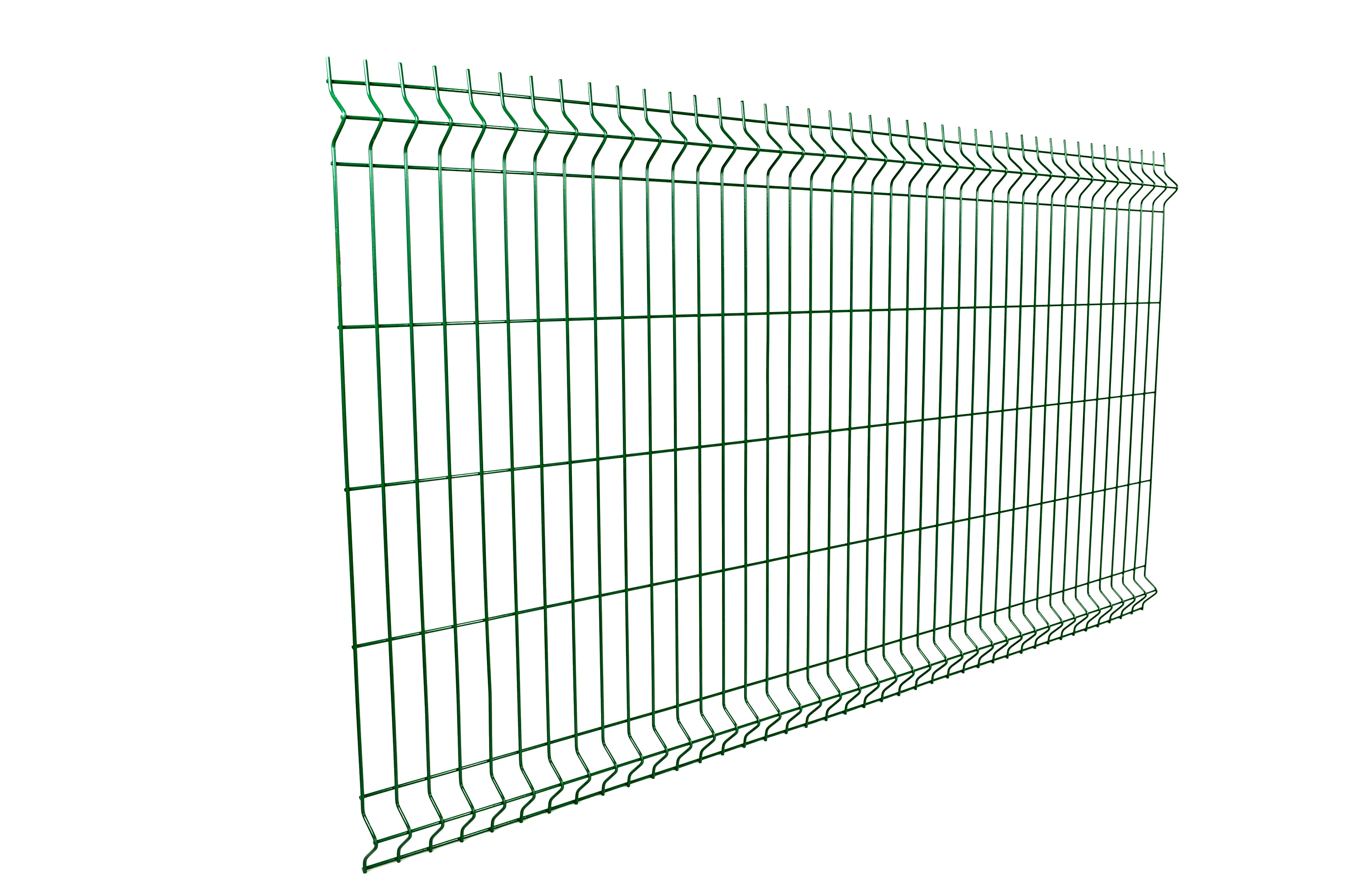 Yard Link Forti Fence Pvc Coated Iron Wire Fence Steel Panel 3D V Fold Welded Mesh Panel