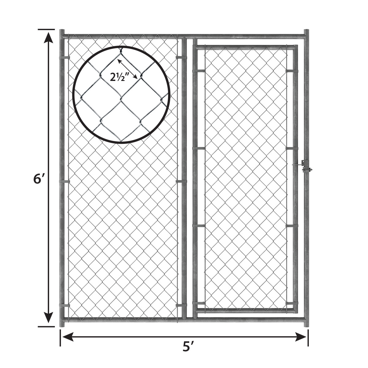 China Supplier Garden Lawn Heavy Duty Large Outdoor Pet Enclosure Cage Metal Dog House L XL XXL Dog Run Kennel