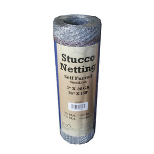 Stucco Netting plain hex netting for plaster reinforcement and ground concrete construction