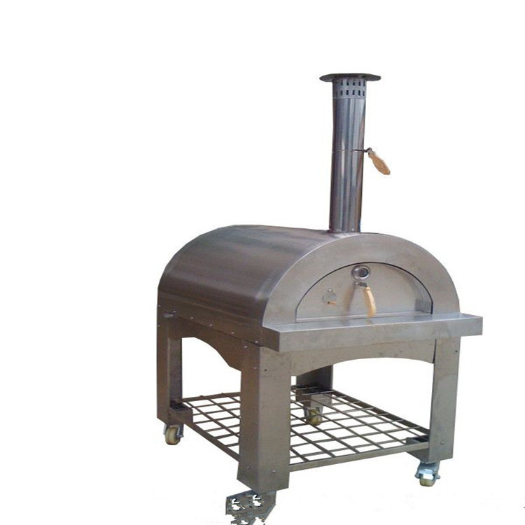 Stainless steel outdoor portable pizza oven dome wood fired mini pizza oven