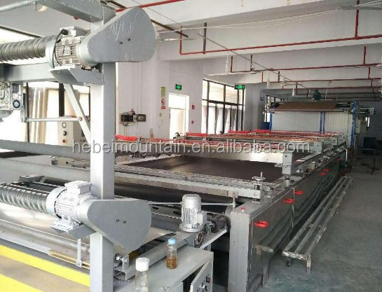 Cheap price run table textile fabric flat screen printing machine Used for textile fabric printing