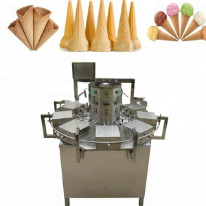 Industrial Egg Sugar Ice Cream Cone Wafer Biscuit Egg Roll Wafer Stick Making Machine