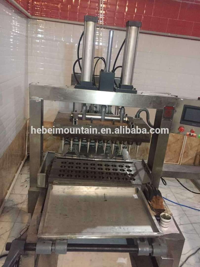 Full Automatic Ice Cream Wafer Cone Making Machine Pizza Snow Cone Baking Machine