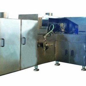 Automatic gas heating Ice Cream Waffle Cone Machinery For Rolled Sugar Cones Making Production line