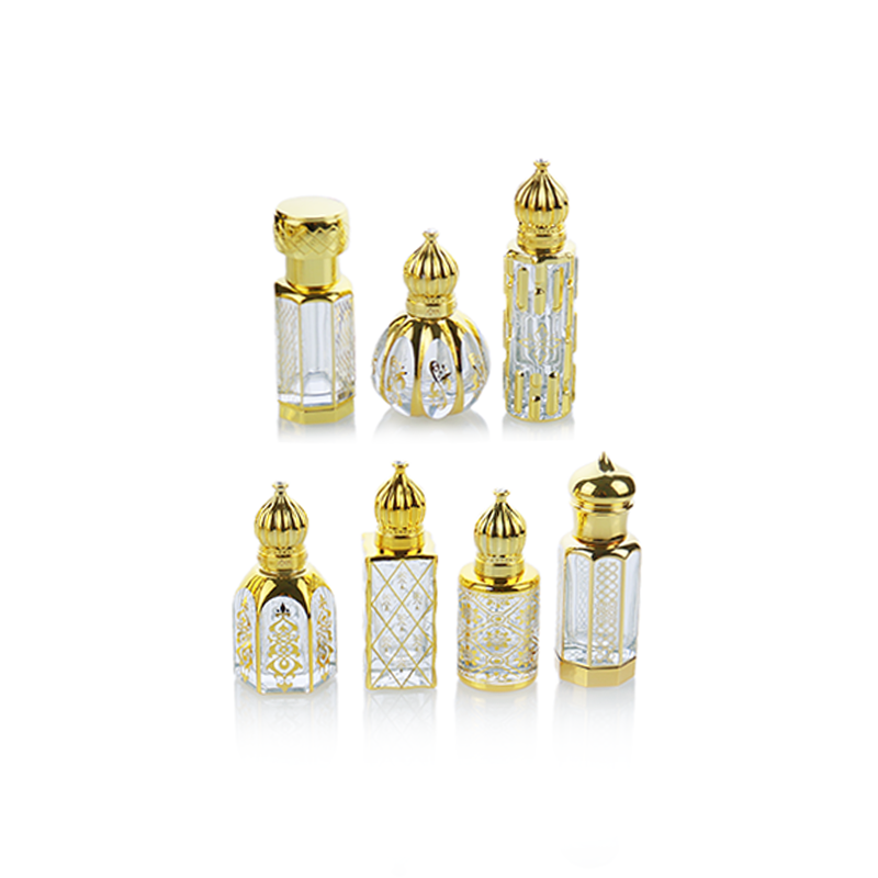 Factory sell 3ml 6ml 12ml 15ml Arabian Middle East Arabic Dubai Essential Oil Perfume Roller Bottle with Glass Stick