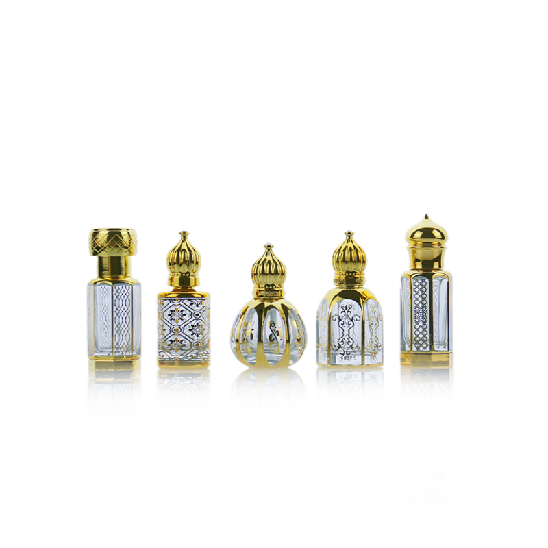 Factory sell 3ml 6ml 12ml 15ml Arabian Middle East Arabic Dubai Essential Oil Perfume Roller Bottle with Glass Stick