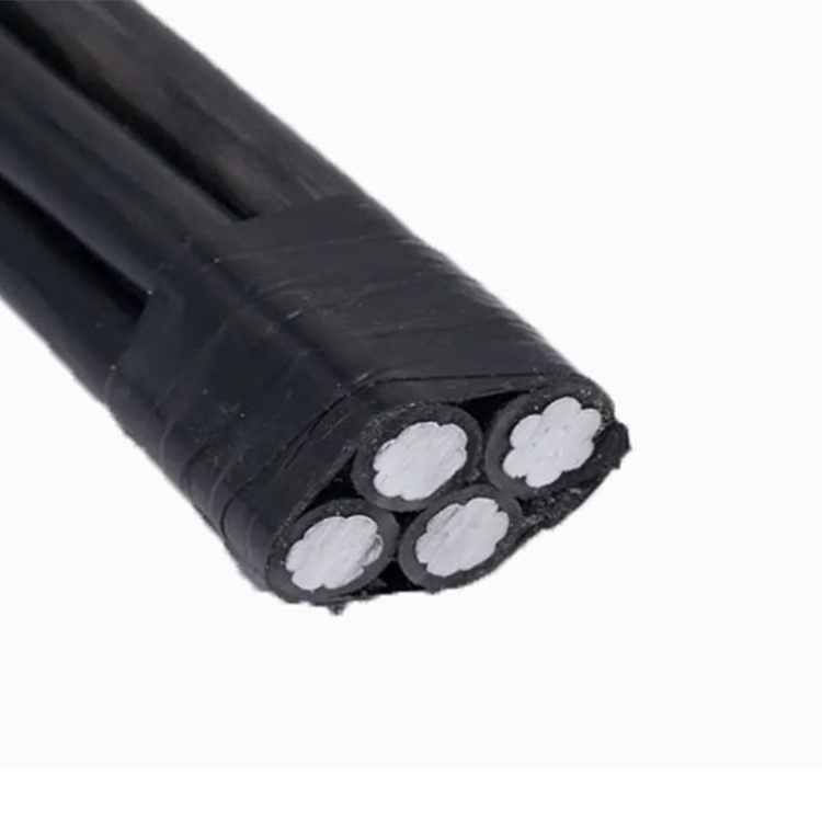 Abc aluminium conductor aerial bundled electrical wires cables overhead power cable