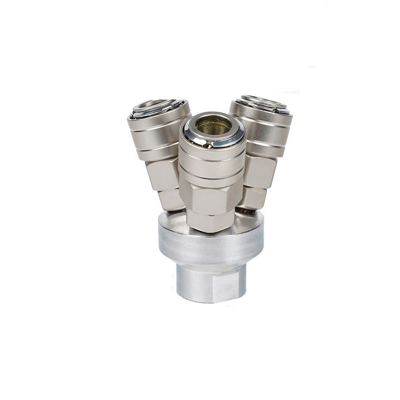 C Type Precision Pneumatic Quick Coupler Fitting High Strength Pneumatic Fittings