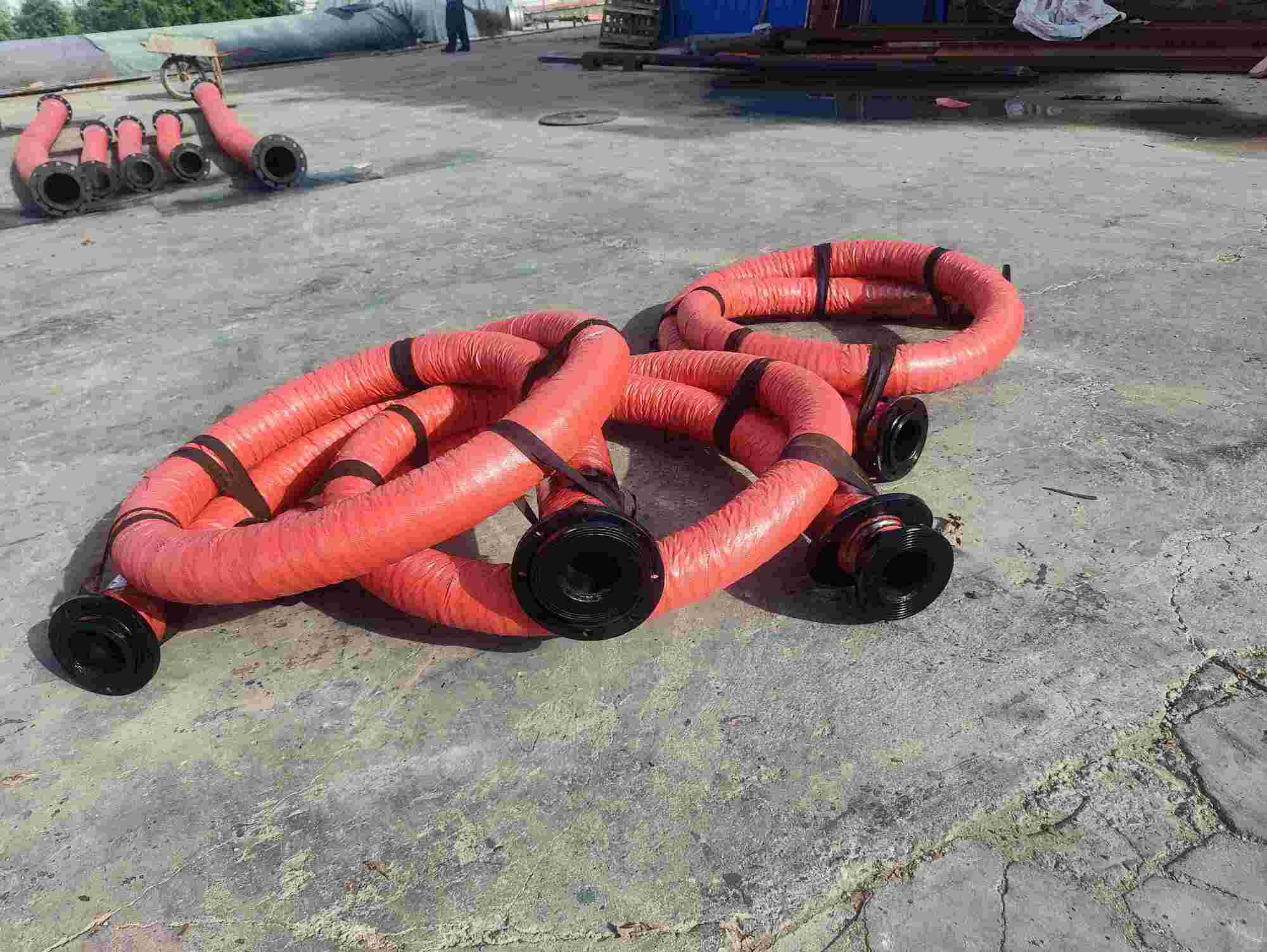 Large Diameter 900mm Drainage Pipe 700mm Rubber Dredge Discharge Hose Dredging Hose