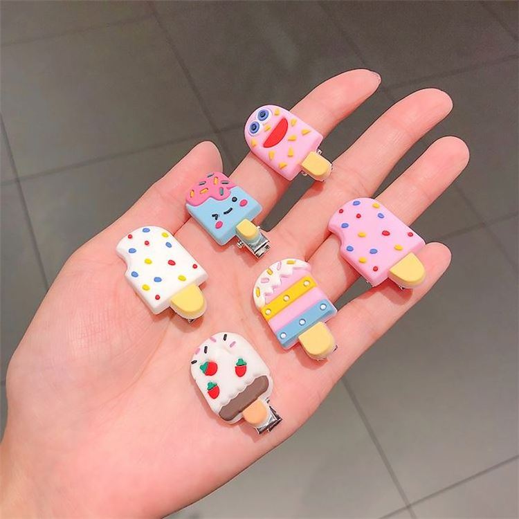 Hot sale 10pcs Cute Anime Patterns Hair Clips Lovely Designer Gift Set Hairgrips