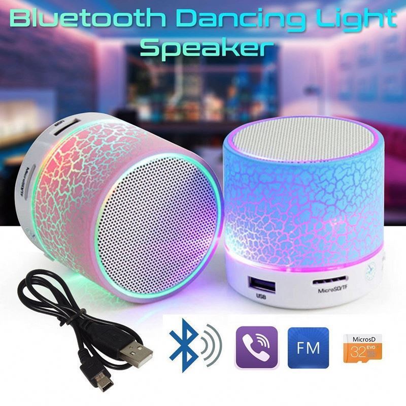 Wholesale Portable Mini Wireless bluetooth Speaker A9 USB Stereo Sound Music Box Fashion Cheap Speaker in Retail Box