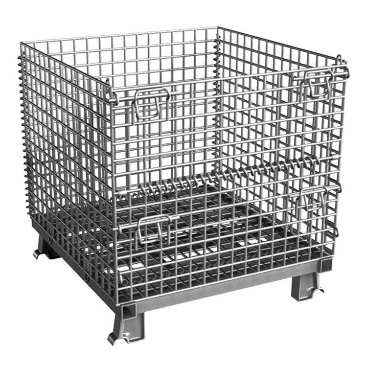 Selling high storage capacity Metal Lockable   warehouse storage cage