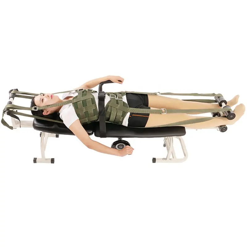 Wholesale High Quality Rehabilitation Stretching Traction Equipment Therapy Lumbar Traction Bed