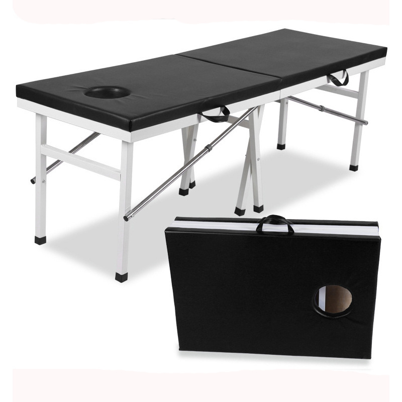 Portable Foldable Eight-legged Massage facial Bed Acupuncture and Beauty Salon SPA bed Physical Therapy Table Outpatient Bed