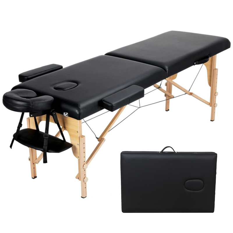 High quality SPA Moxibustion Used Portable Wooden Massage Table Bed For Sale