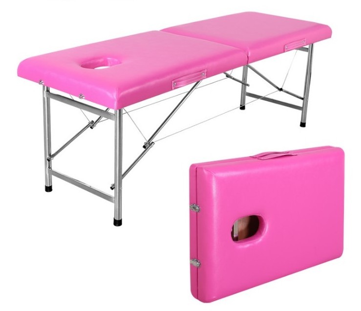 Foldable massage bed Beauty treatment massage beauty salon special beauty bed with hole