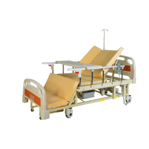 DH04 nursing hospital steel patient medical bed medical hospital home care nursing bed with toilet