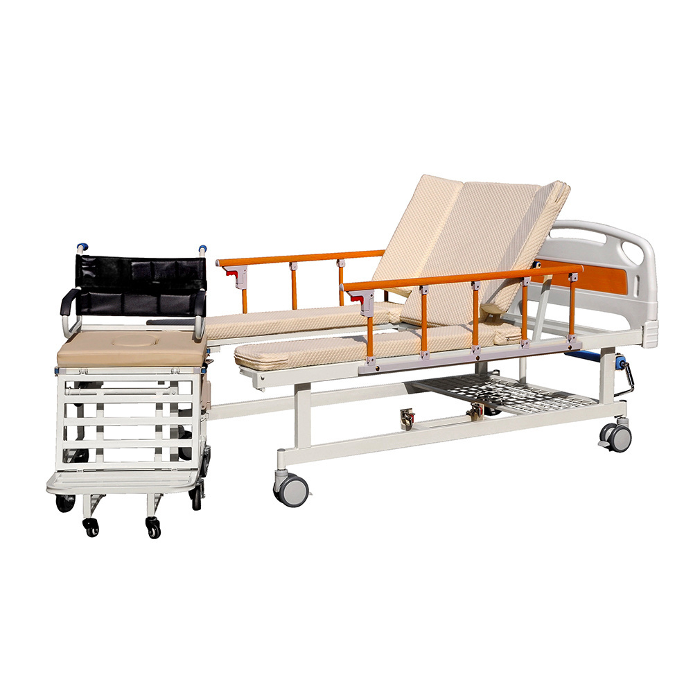 C09 Wheelchair nursing bed multifunctional nursing medical bed home care bed for elder