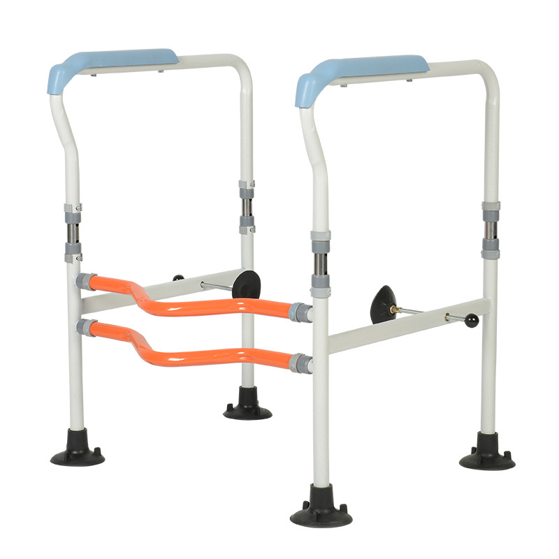 Factory Wholesale Folding Walking Frame Lightweight Standing Frame Aluminum  Aid Walker for the elderly