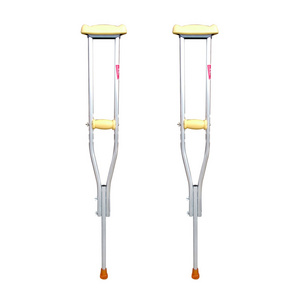 Medical Multi-Position Height Adjustable Aluminum Walking Stick Armpit Bracket Elbow Crutch Axillary Underarm Crutches