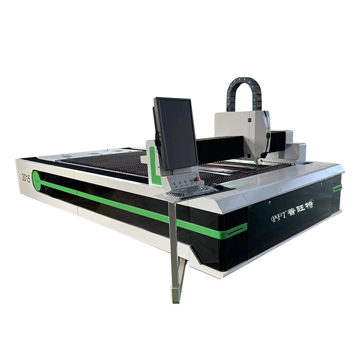 PFT-3015 8 feet by 4 feet Portable 3d pop up card for business   1500w 3000w cnc  Fiber Laser Cutting Machine price For Ss Cs