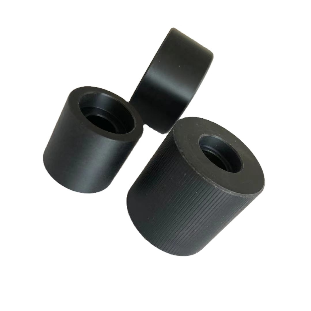 Factory supply round black nylon/delrin/UMHW plastic ring spacer