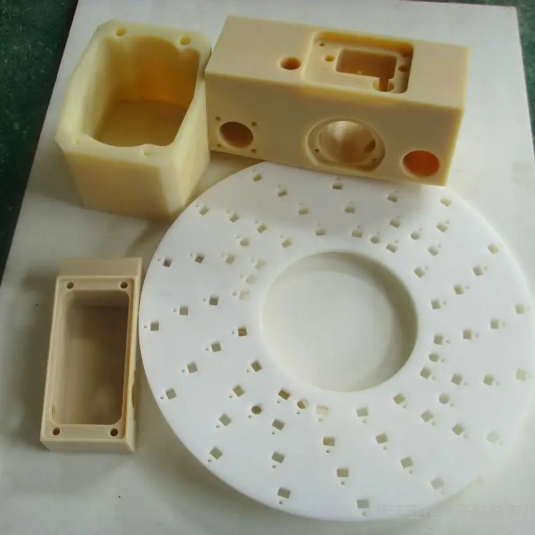 Oem Cnc Pvc Peek Machining Parts Bearing Sleeve Bush