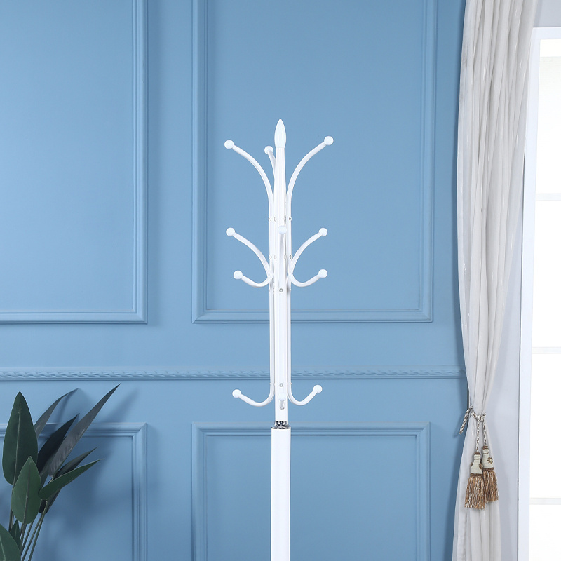 Cheap Price Freestanding Clothes Floor Display Standing Coat Rack Made In China