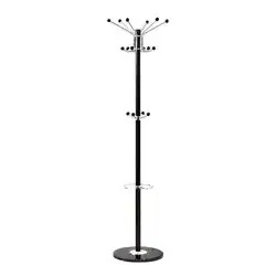 Hot selling high quality multipurpose Metal Hall Tree Clothes Coat hanger  Shelf