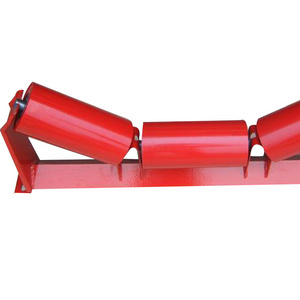 Heat Resistant Low Friction Comb Carrying Return Roller idler For Belt Conveyor