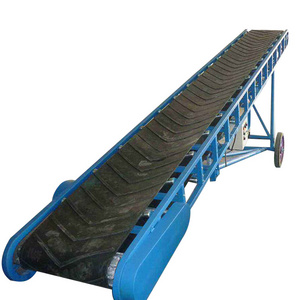 Bulk Material Transporting Industrial Mobile Belt Conveyor System Machine For Coal Sand Gravel Stone