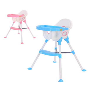 Cheap wholesale Foldable baby feeding chair with 3 in 1 baby high chair swing