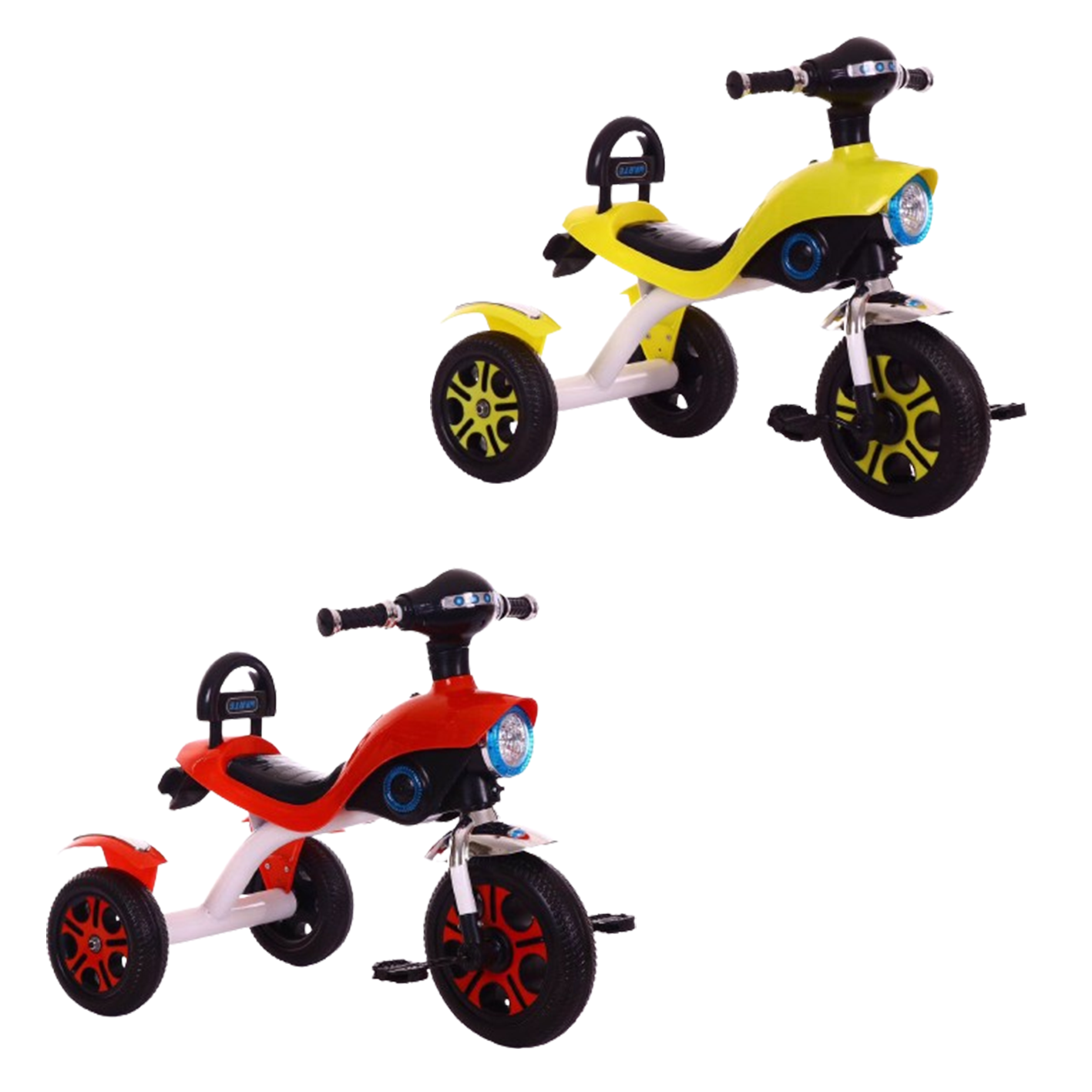 kids tricycle 3 wheel for 2- 8 years old baby pedal cars for baby tricycle kids with back seat