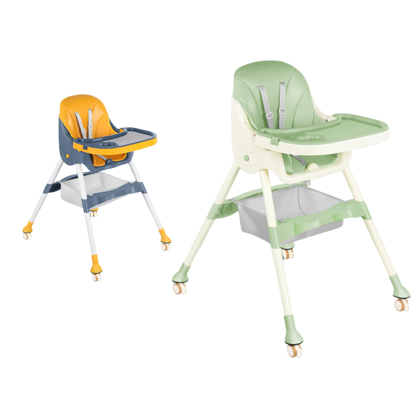 New upgrade quality toddler folding Comfortable Dining Chair movable adjustable Baby Dining Chair