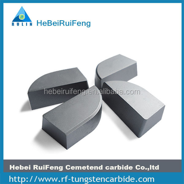 Hot sale yg6 tungsten carbide brazed tips for cutting with various types