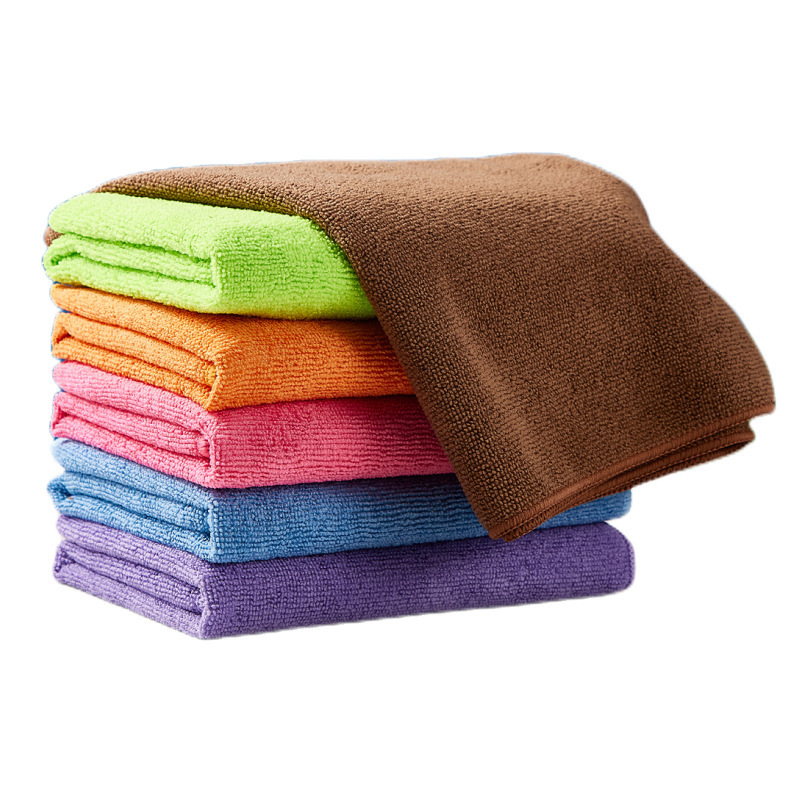 Microfiber Cleaning Towel Highly Absorbent Washing Towel Multi-Purpose Dust proof Microfiber Cleaning Cloth Kitchen Towel