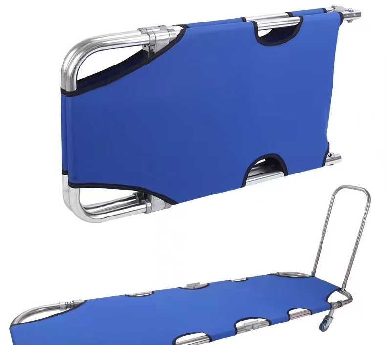 Wholesale Price High Specification Medical Emergency Rescue Aluminum Alloy Folding Stretcher