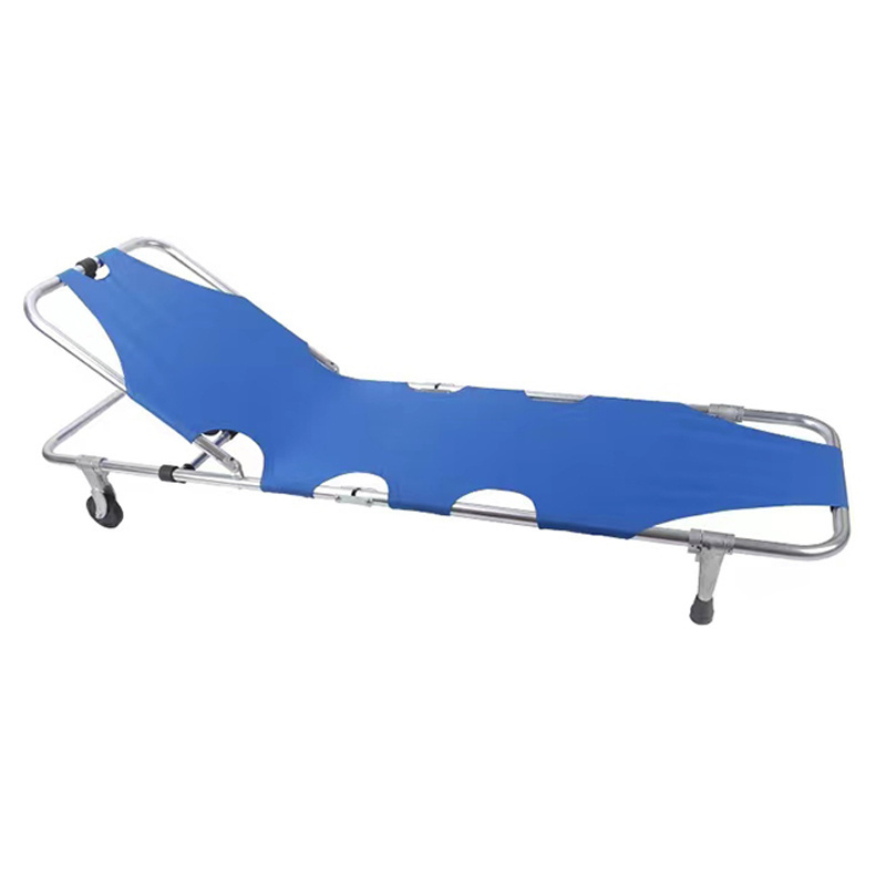 Wholesale Price High Specification Medical Emergency Rescue Aluminum Alloy Folding Stretcher